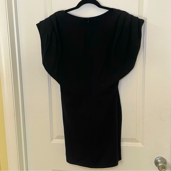 NWT Fashion Nova Always Come Short Sleeve Mini Dress - Black - Women L - Picture 1 of 7